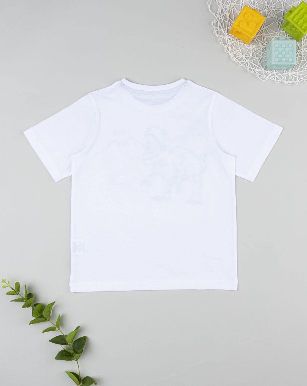 παιδικό t-shirt λευκό dinos για αγόρι - Prénatal