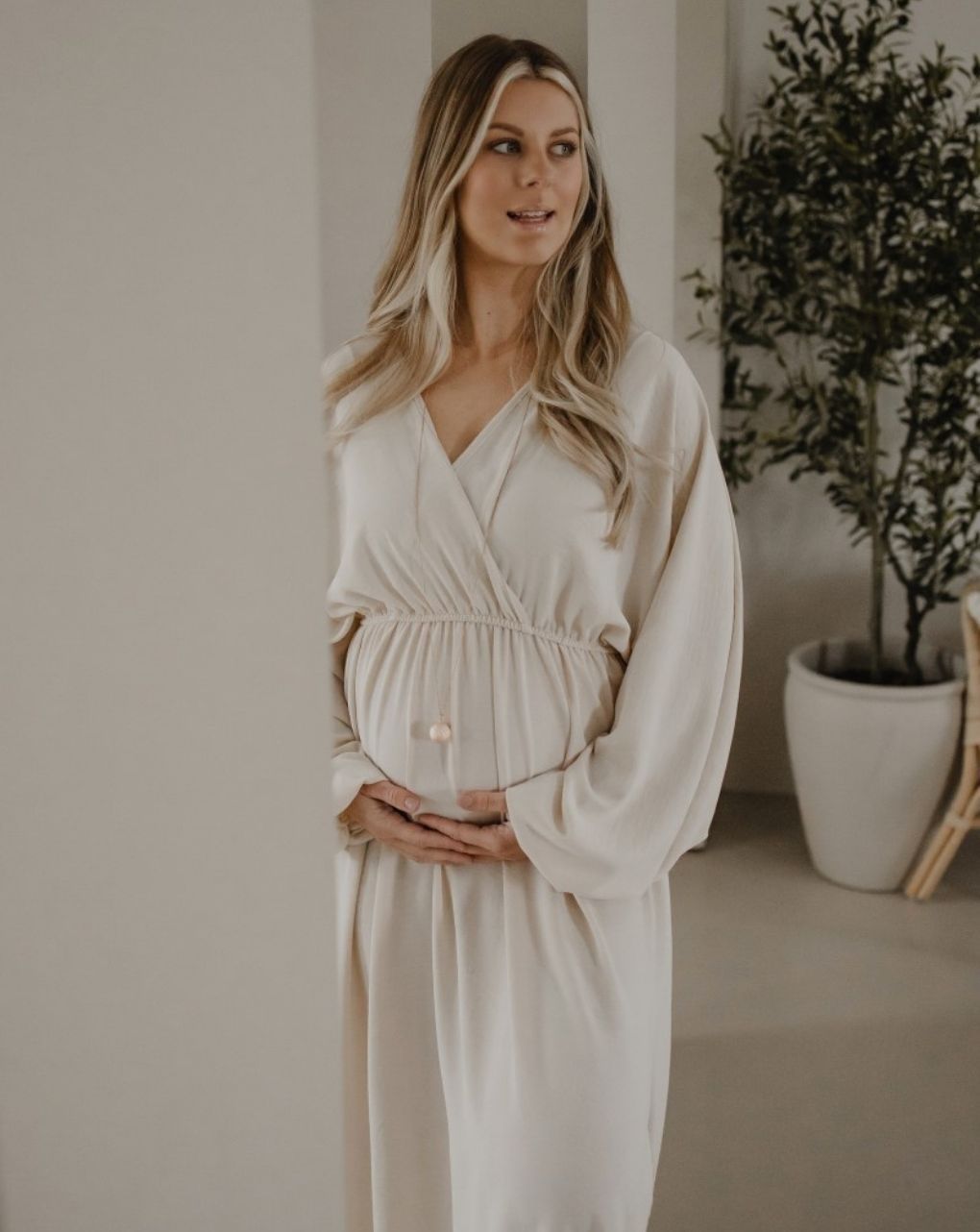 Proud mama μενταγιόν bola luna rose gold pm-572 - Proud Mama
