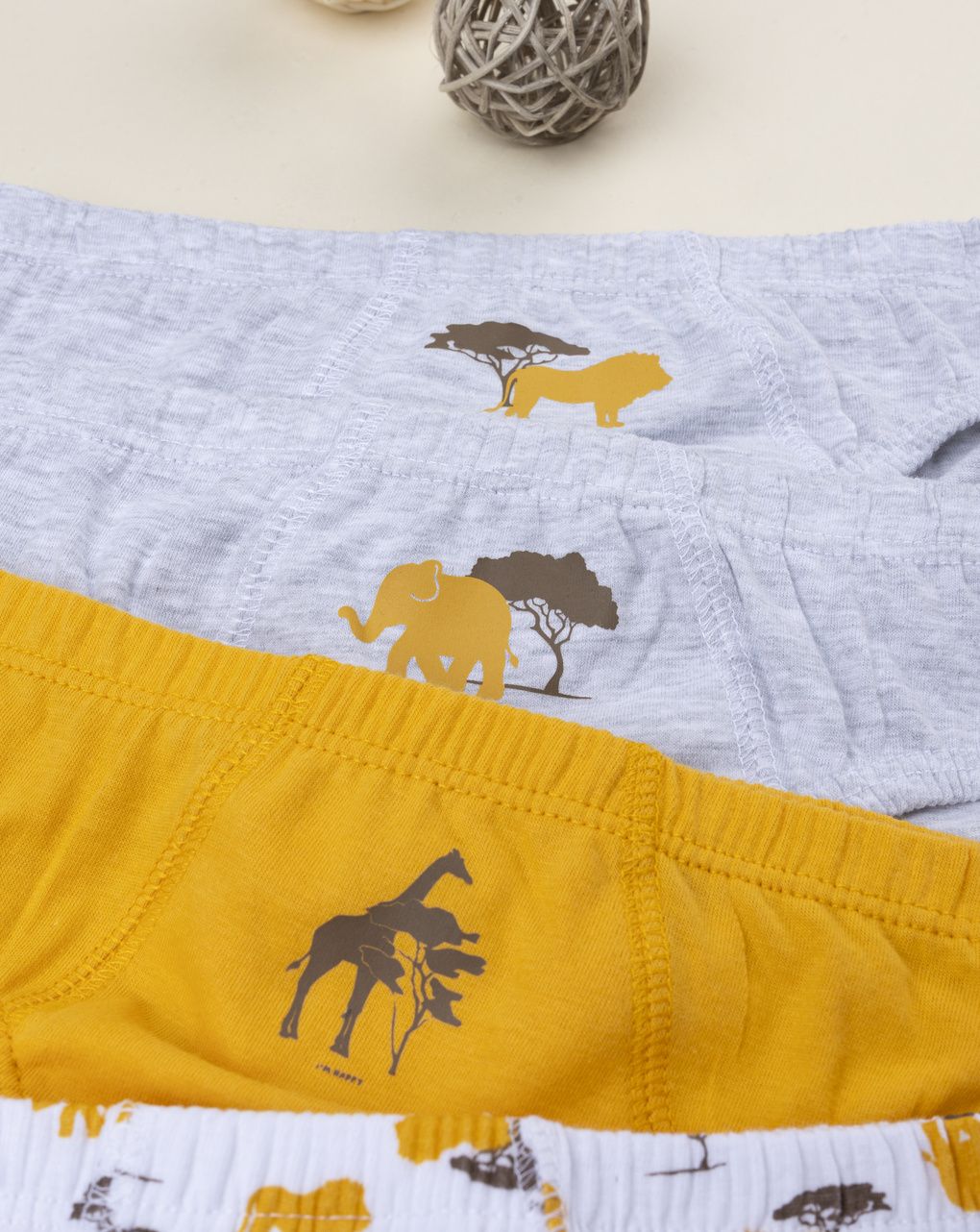 παιδικά σλιπ πακέτο x5 savana για αγόρι - Prénatal