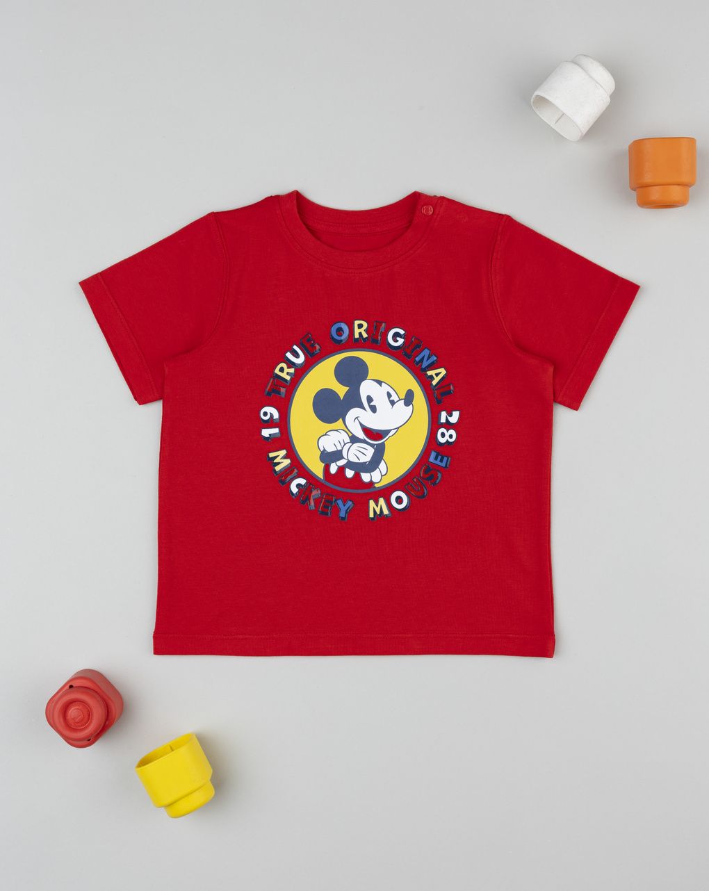 βρεφικό t-shirt κόκκινο mickey για αγόρι
