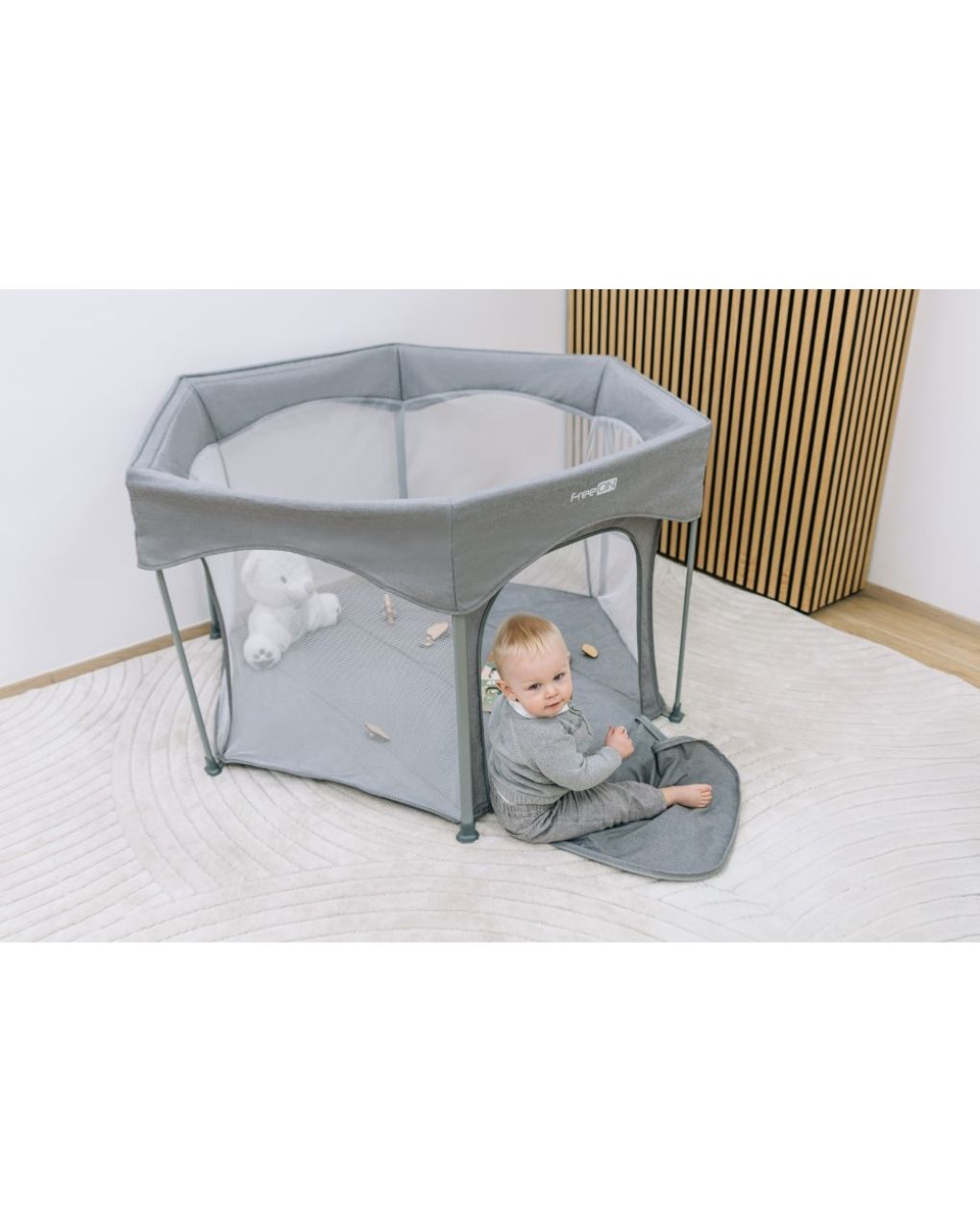 Freeon εξάγωνο πάρκο μωρού playpen hexagon quick folding  88353 - Freeon