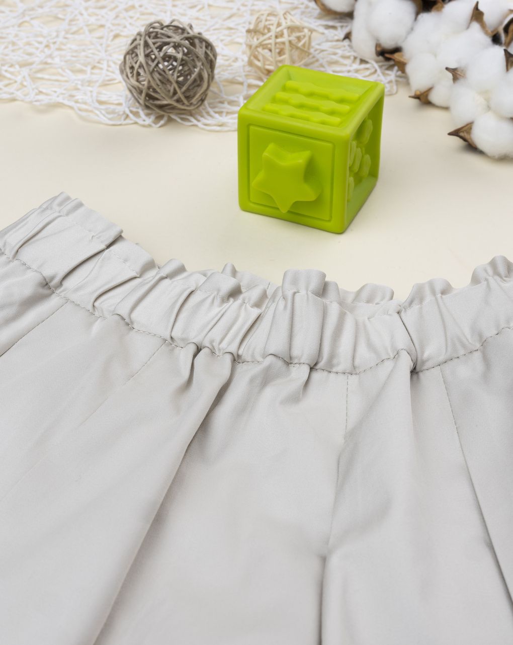 παιδικό σορτσάκι elegant μπεζ για κορίτσι - Prénatal