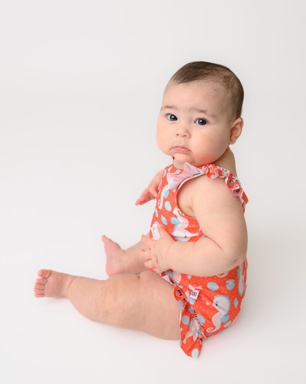 Zoocchini ολόσωμο μαγιό sally the seahorse zoo12256 - Zoocchini