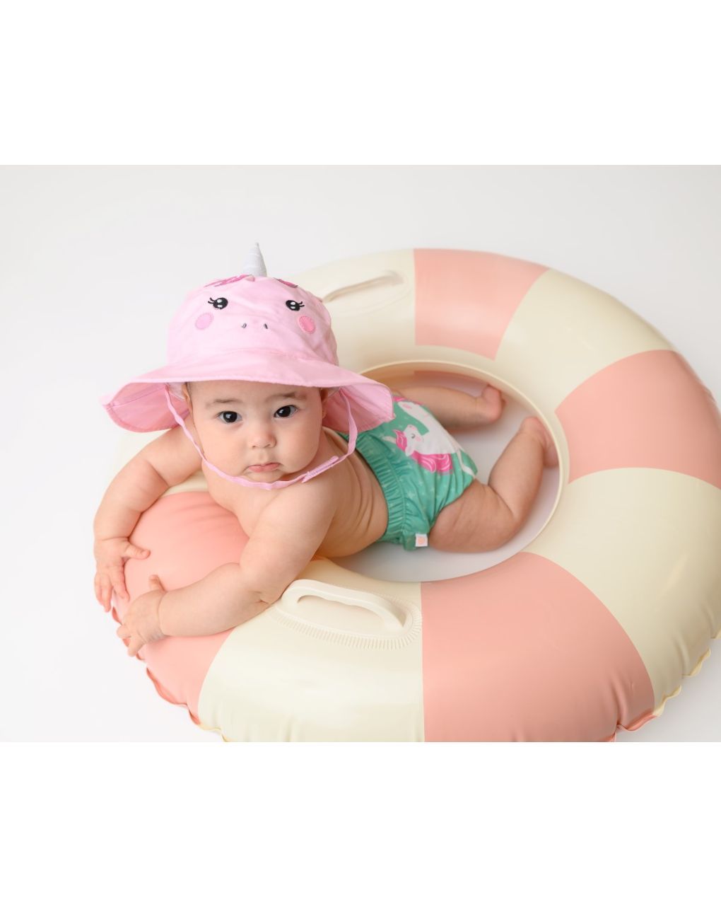 Zoocchini σετ μαγιό και καπέλο upf50+ unity the unicorn 6-24 μηνών zoo12023 - Zoocchini