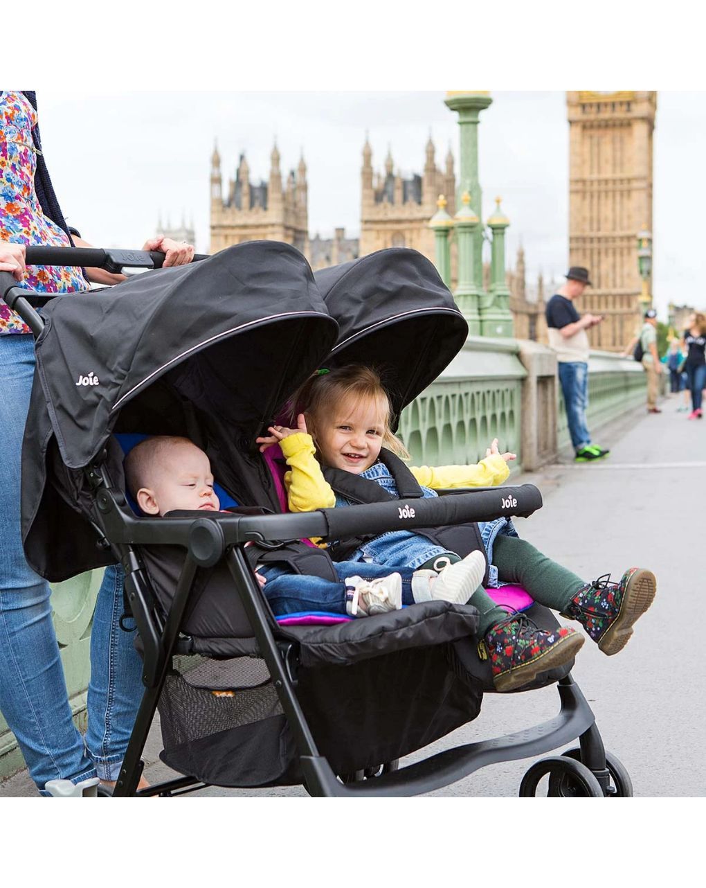 Joie καρότσι διδύμων aire shale s1217basha000 - Joie