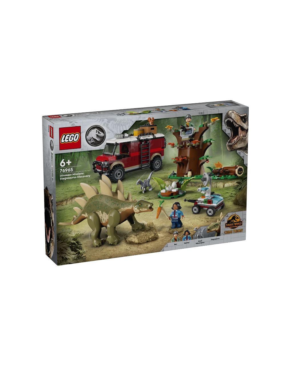 Lego jurassic world dinosaur missions: stegosaurous discovery 76965
