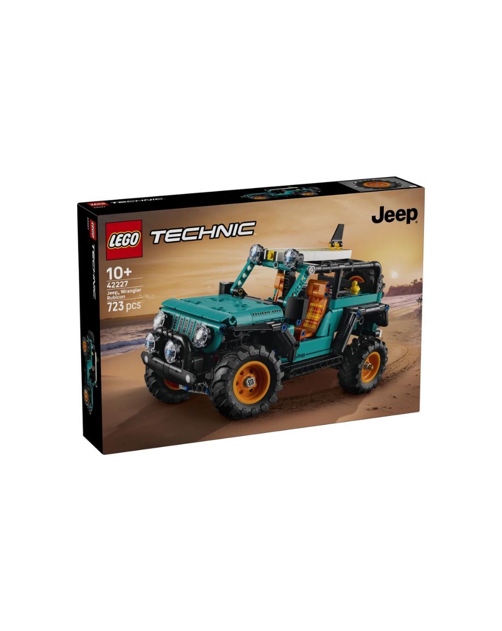 Lego technic jeep wrangler rubicon suv 42227