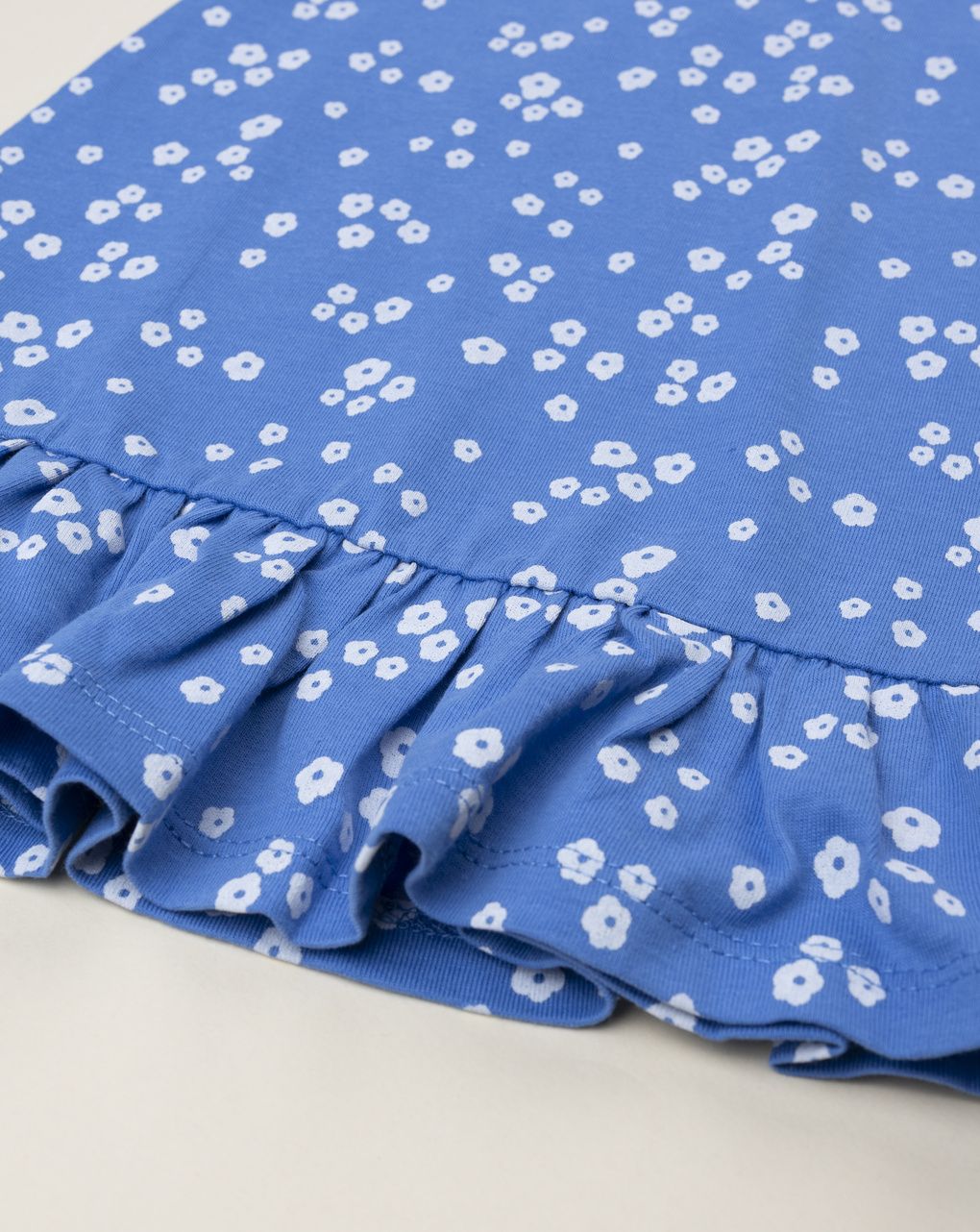 βρεφικό φόρεμα μπλε φλοράλ για κορίτσι - Prénatal