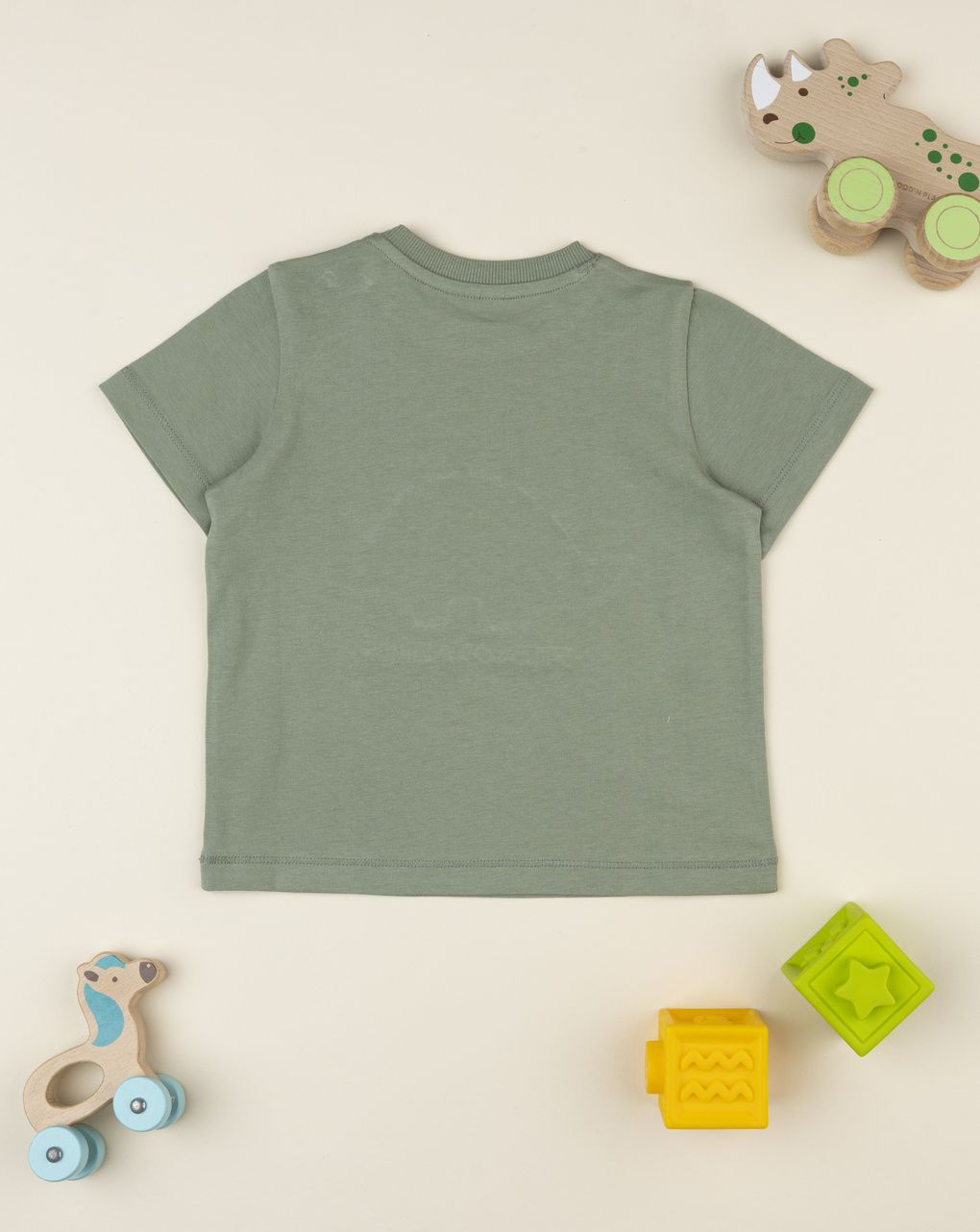 βρεφικό t-shirt λαδί dino για αγόρι - Prénatal