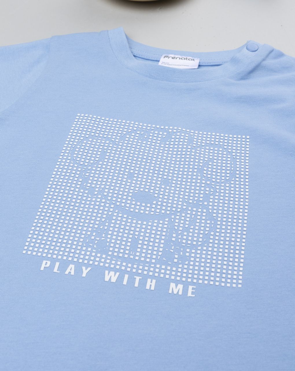 βρεφικό t-shirt γαλάζιο play για αγόρι - Prénatal