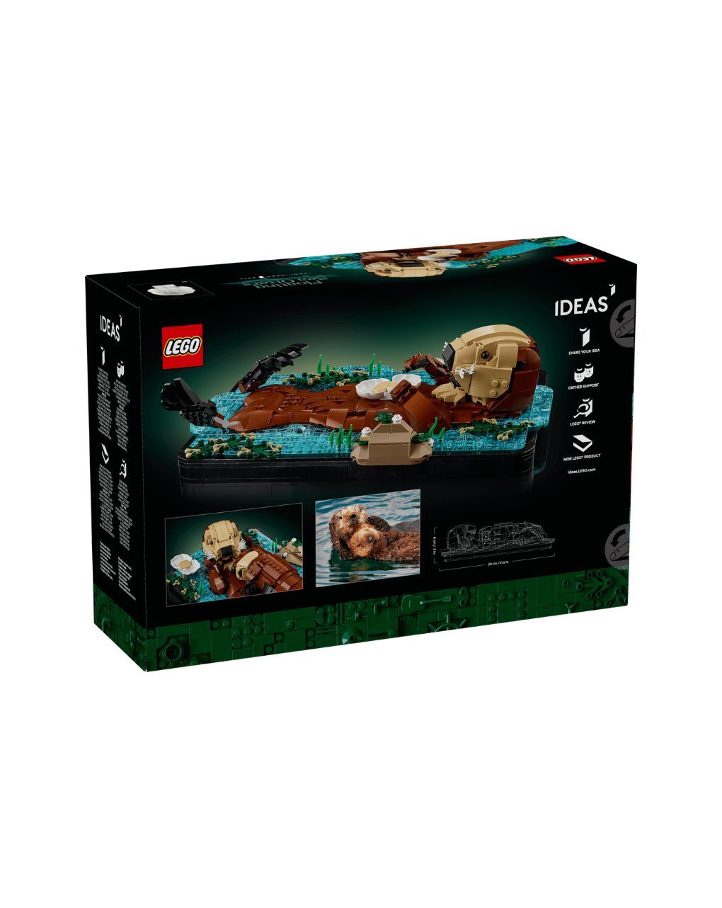 Lego ideas floating sea otters 21366 - LEGO, LEGO Ideas