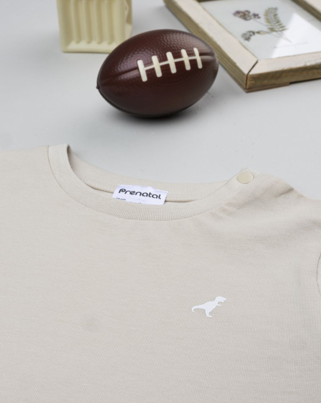 βρεφικό t-shirt μπεζ για αγόρι - Prénatal