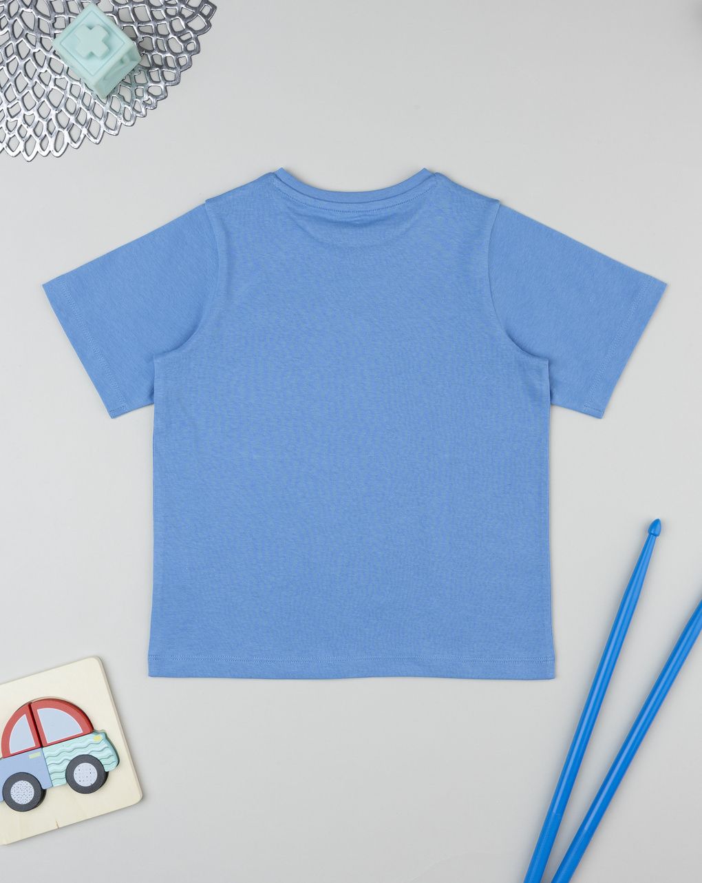 παιδικό t-shirt μπλε good vibes για αγόρι - Prénatal