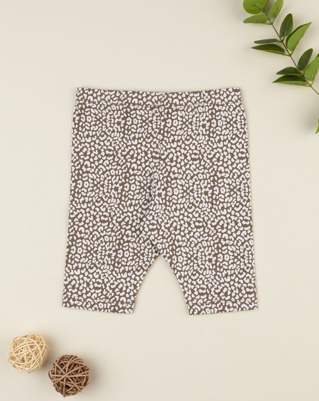 βρεφικό κολάν καφέ animal print για κορίτσι - Prénatal