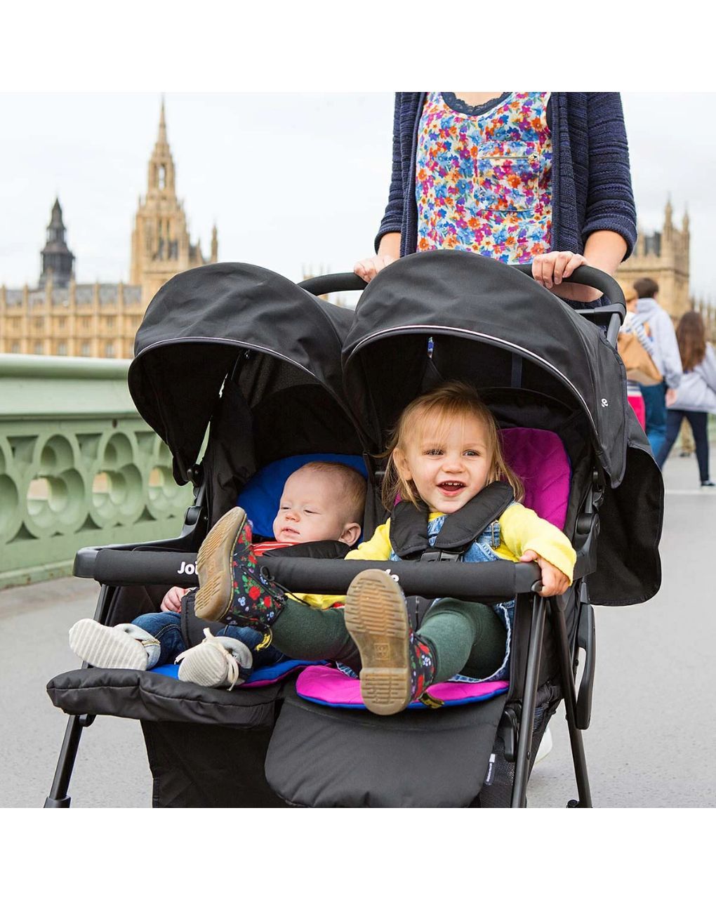 Joie καρότσι διδύμων aire shale s1217basha000 - Joie