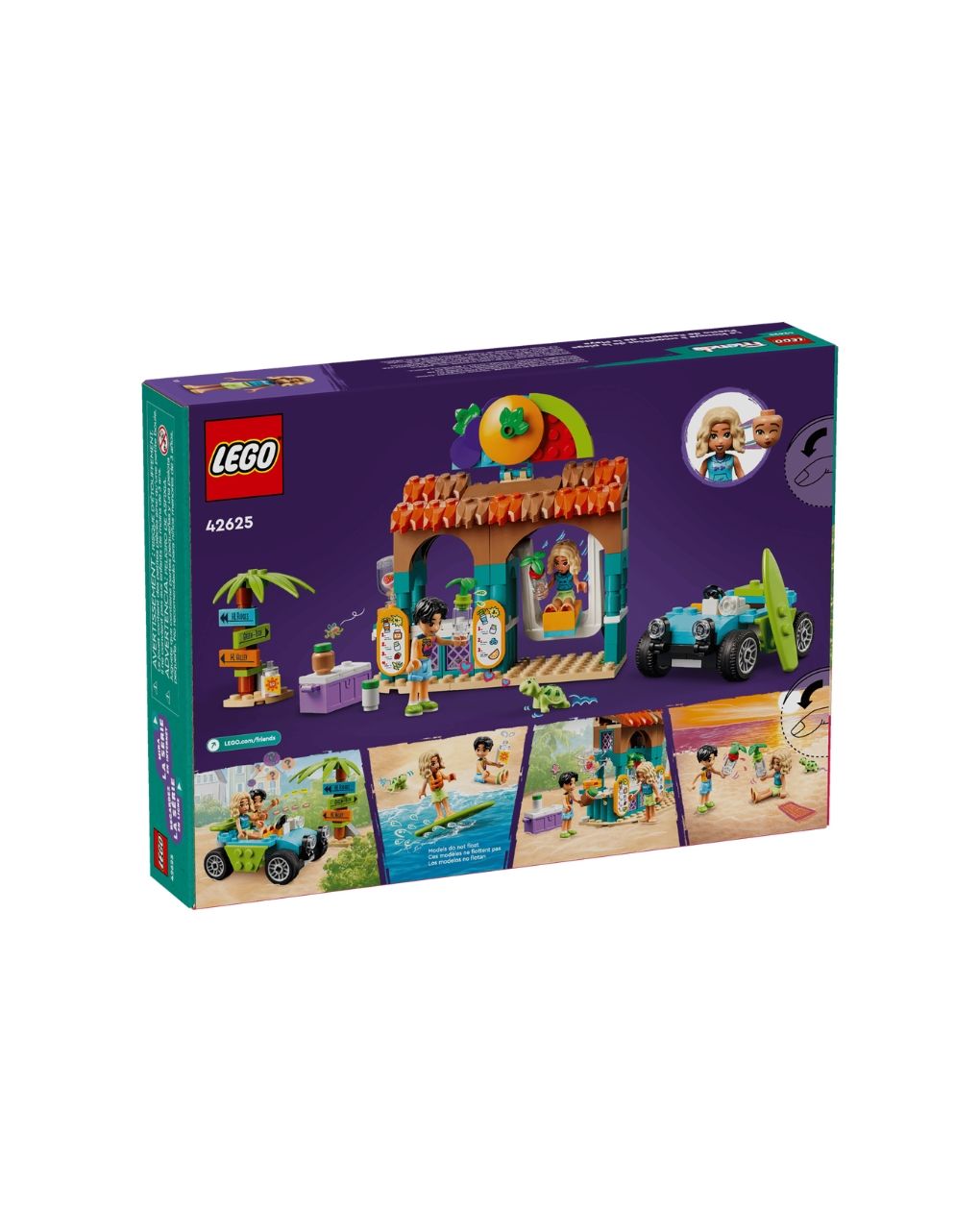 Lego friends beach smoothie stand 42625 - LEGO