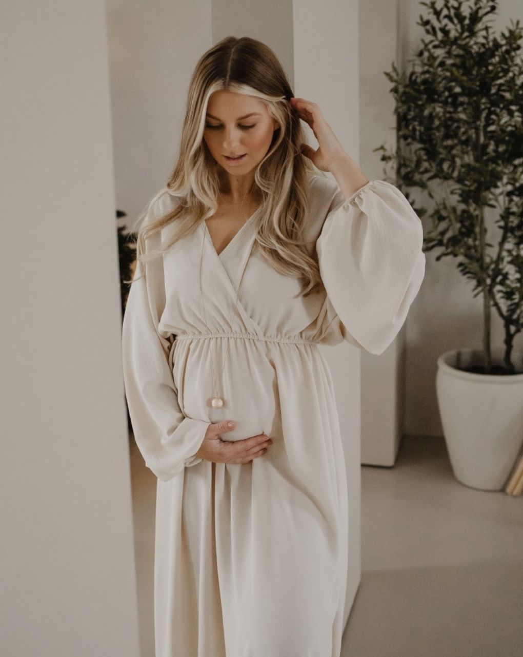 Proud mama μενταγιόν bola luna rose gold pm-572 - Proud Mama