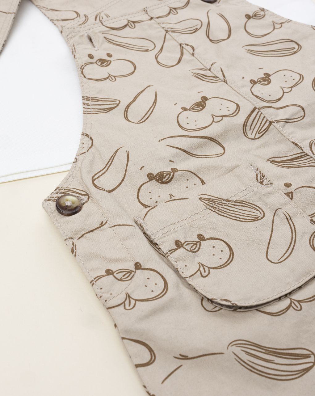 βρεφικό σετ t-shirt και σαλοπέτα με σκυλάκια για αγόρι - Prénatal