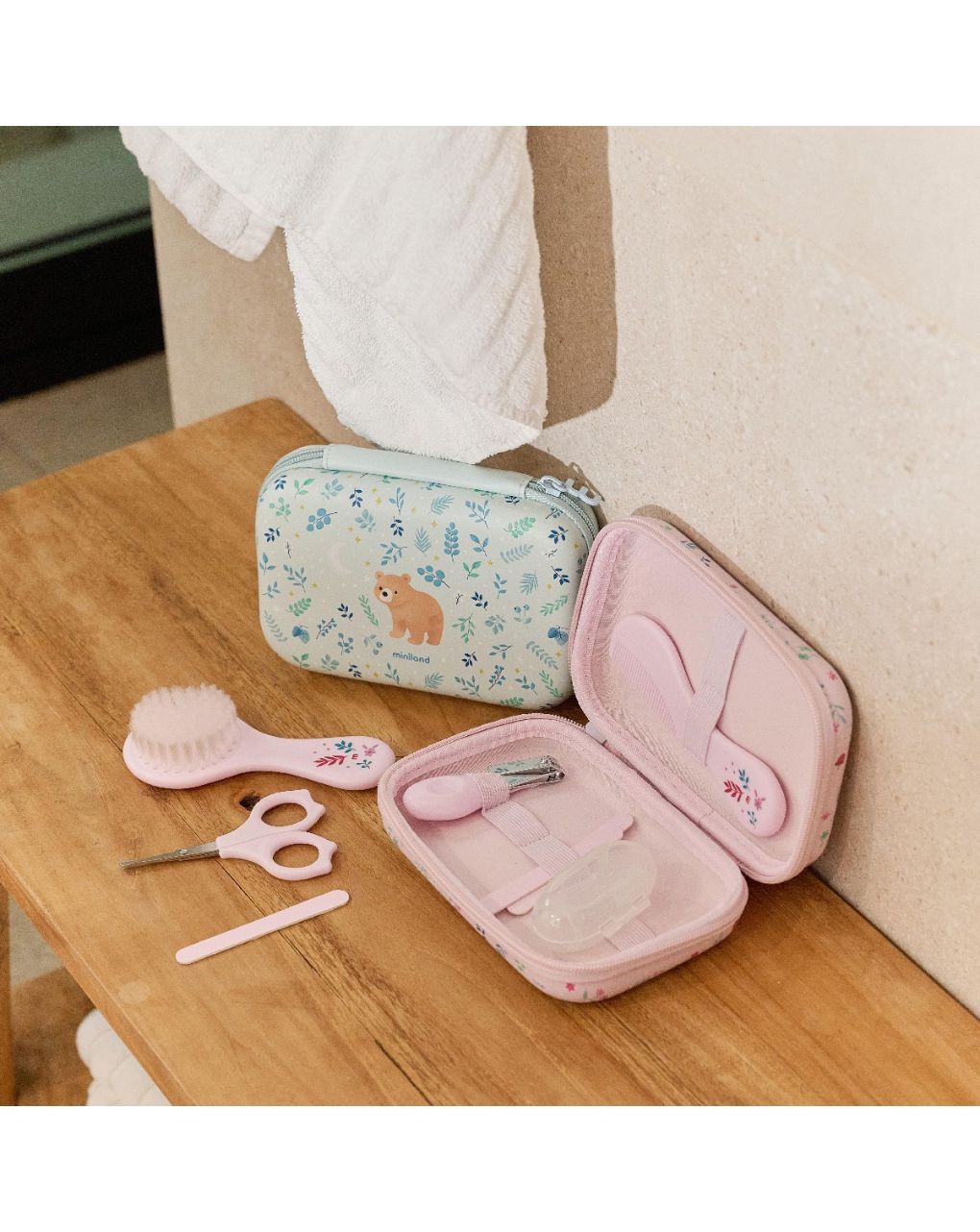 Miniland σετ περιποίησης ταξιδιού baby kit bear ml89744 - Miniland