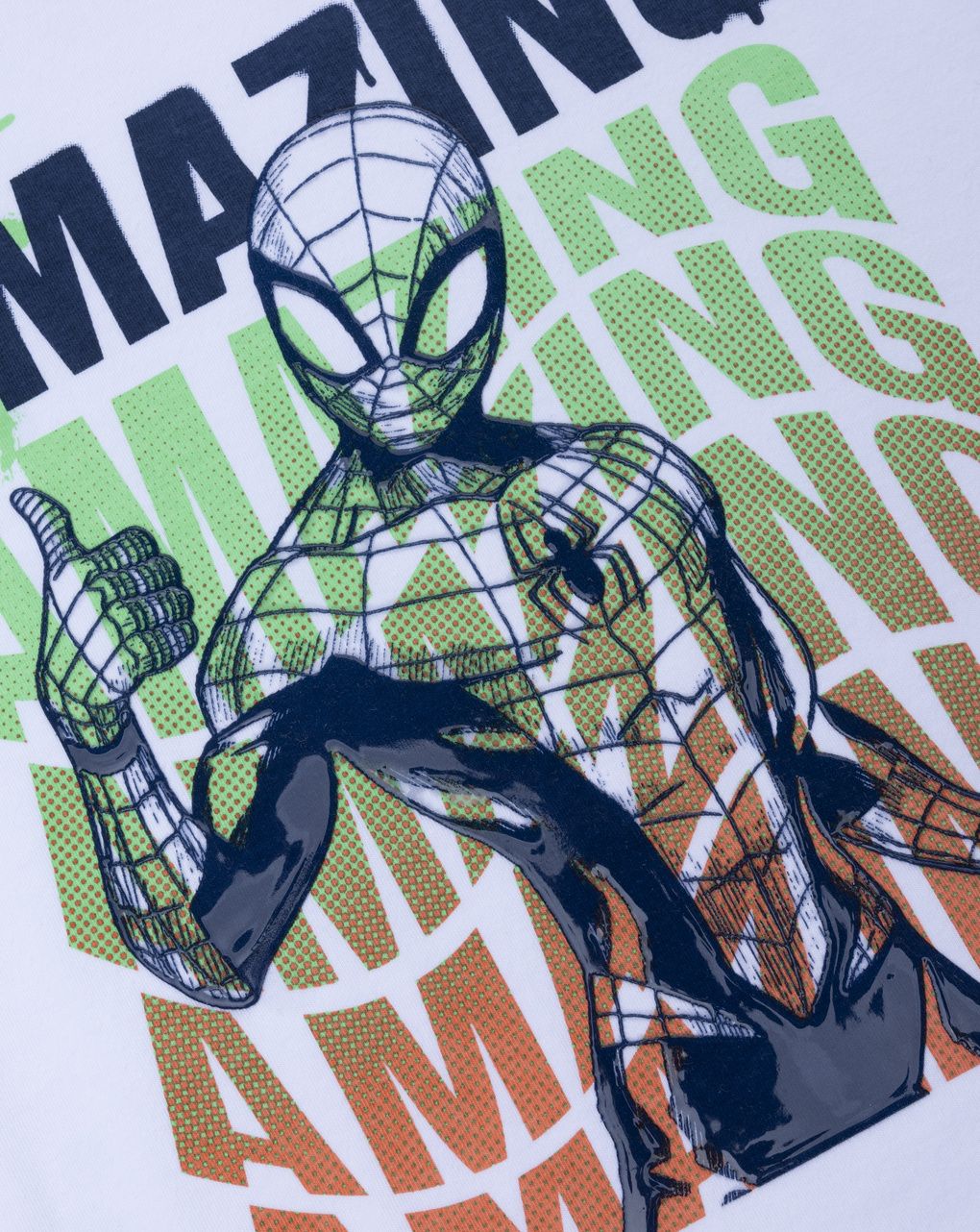 παιδικό t-shirt λευκό spiderman για αγόρι - Prénatal