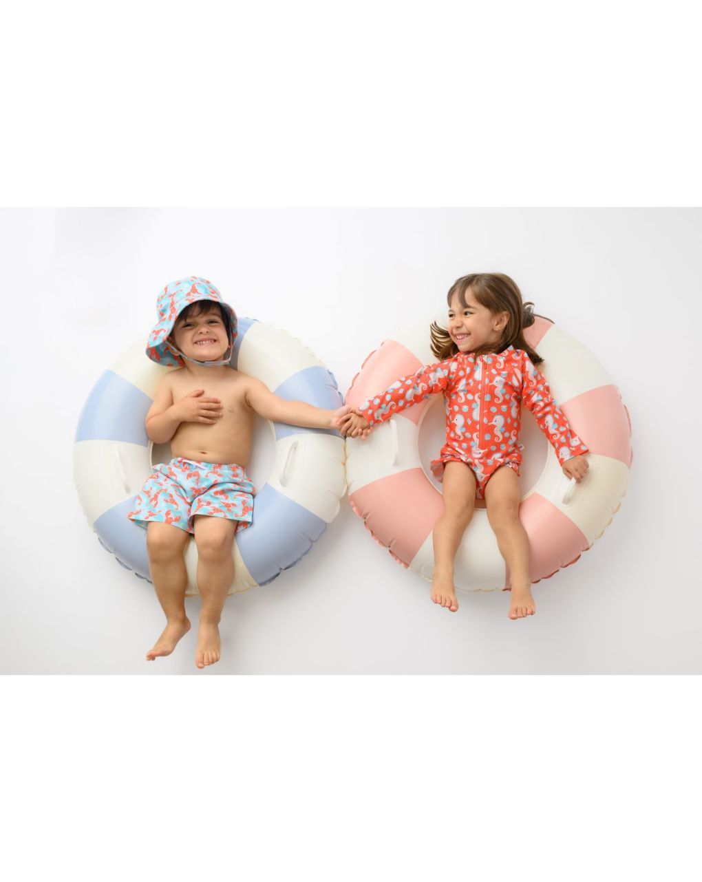 Zoocchini ολόσωμο μαγιό με μανίκια uv sally the seahorse zoo12604 - Zoocchini