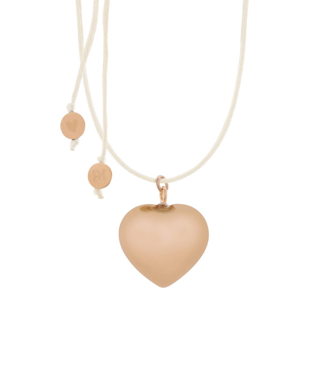 Proud mama μενταγιόν bola sofie rose gold καρδιά pm-670 - Proud Mama