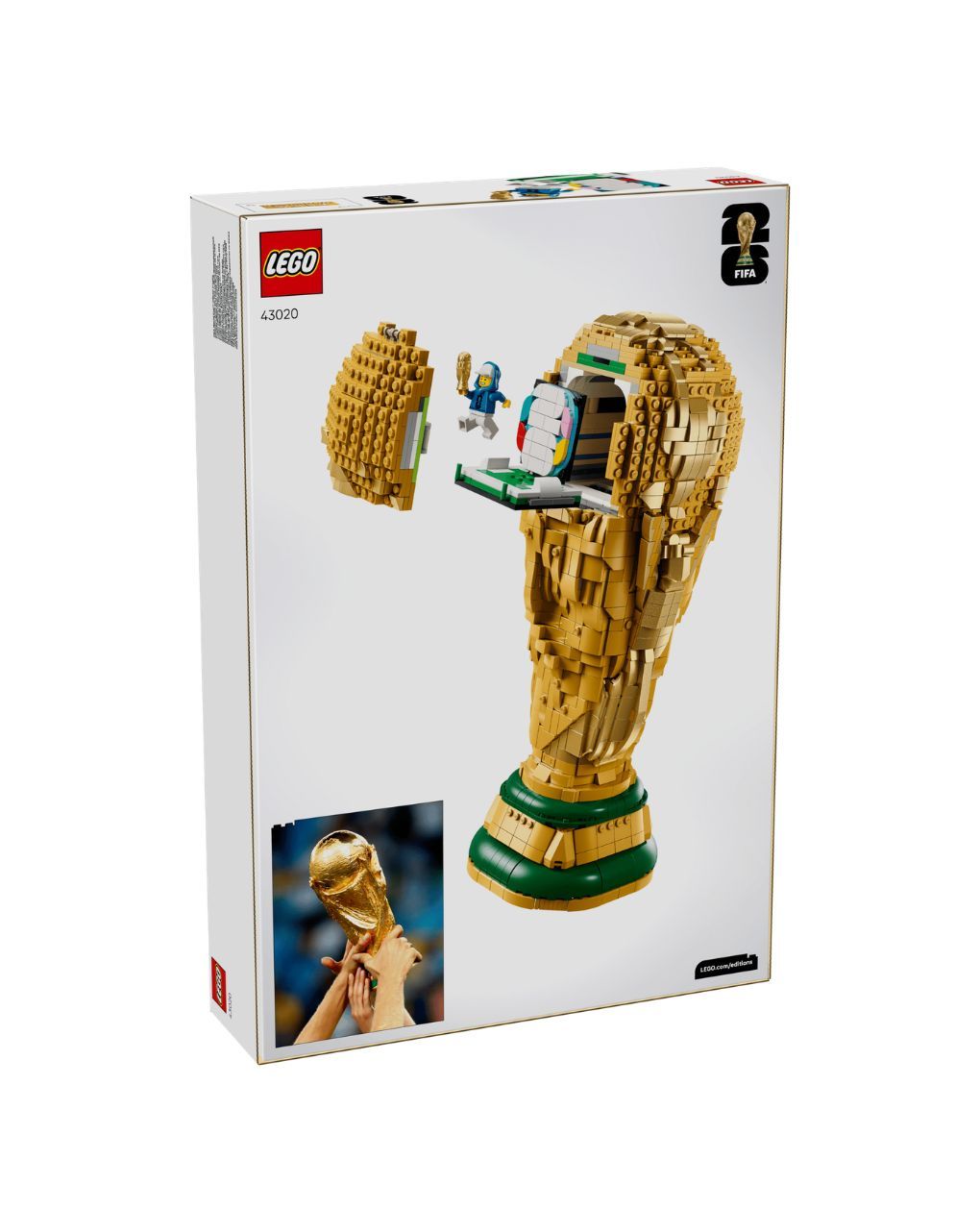 Lego editions sets fifa world cup official trophy 43020 - LEGO