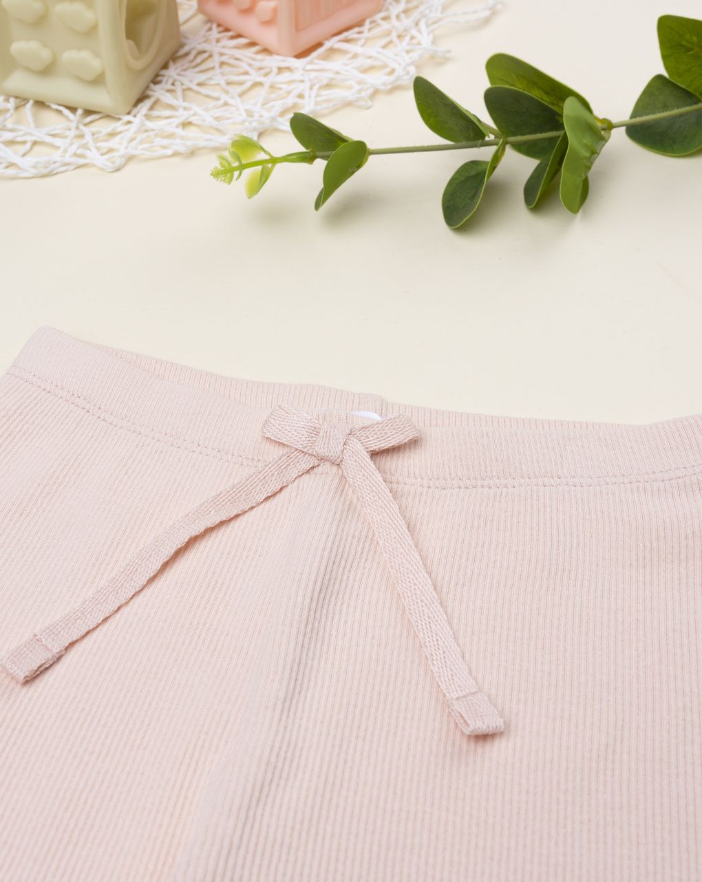 βρεφικό κολάν ροζ με φιογκάκι για κορίτσι - Prénatal