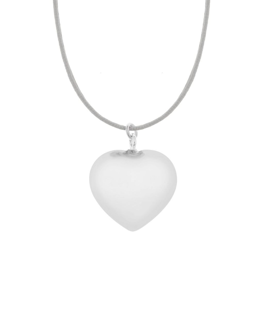 Proud mama μενταγιόν bola sofie silver grey καρδιά pm-667