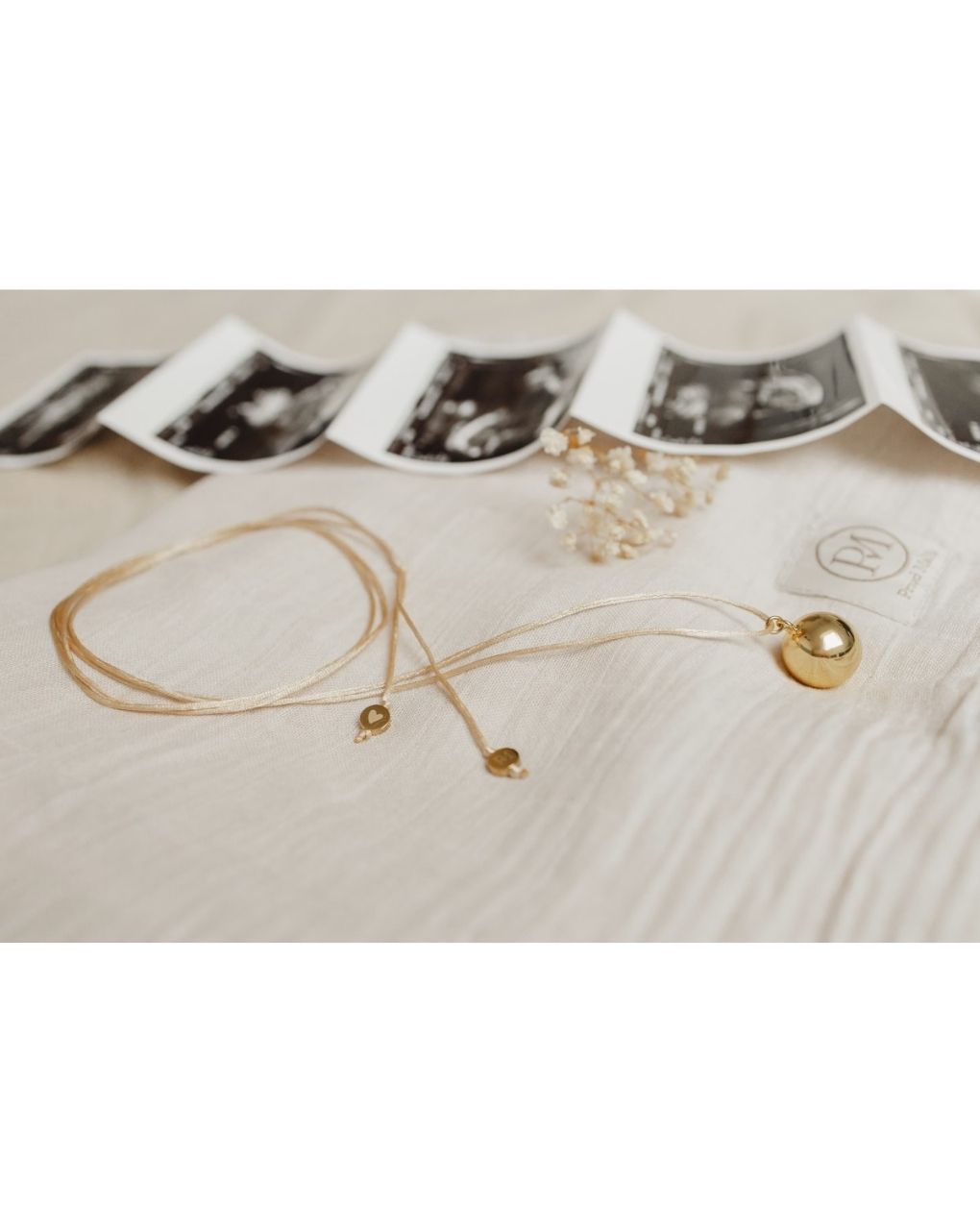 Proud mama μενταγιόν bola sofie gold pm-672 - Proud Mama