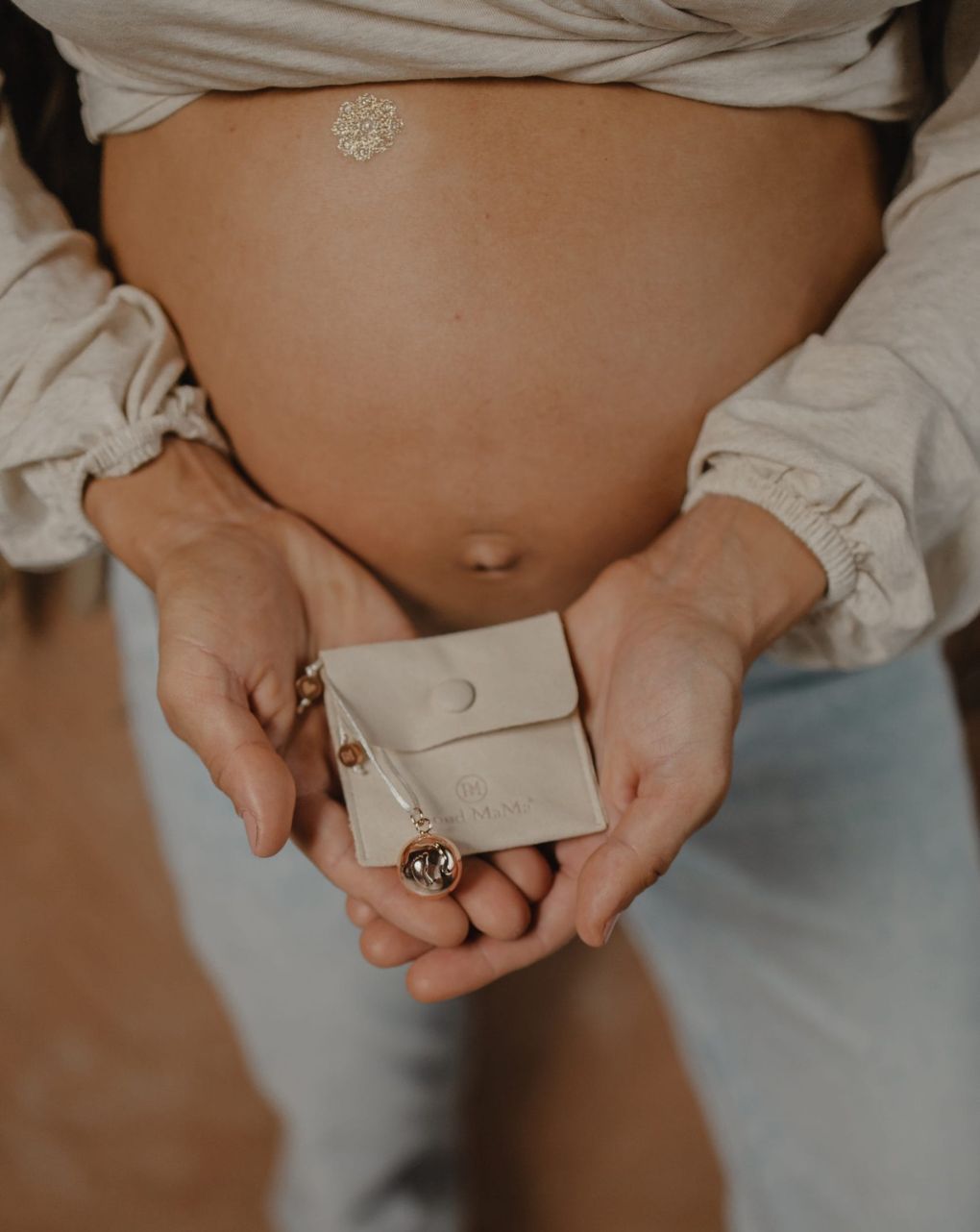 Proud mama μενταγιόν bola sofie gold pm-672 - Proud Mama