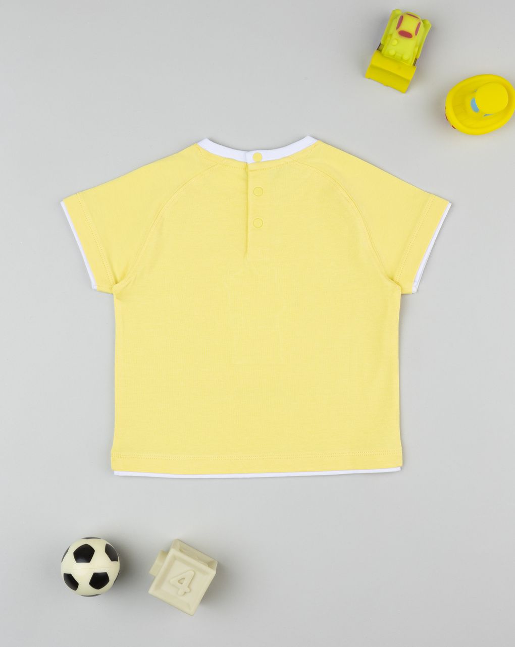 βρεφικό t-shirt κίτρινο best player για αγόρι - Prénatal