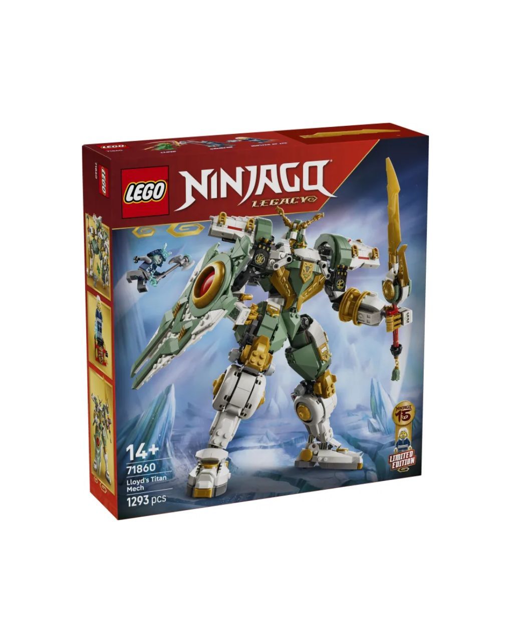 Lego ninjago lloyd's titan mech 15th anniversary 71860 - LEGO, Lego Ninjago