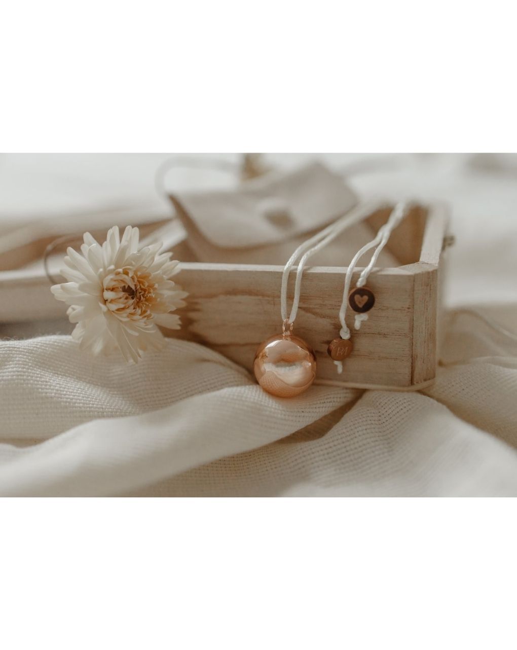 Proud mama μενταγιόν bola sofie rose gold πατουσάκια pm-671 - Proud Mama