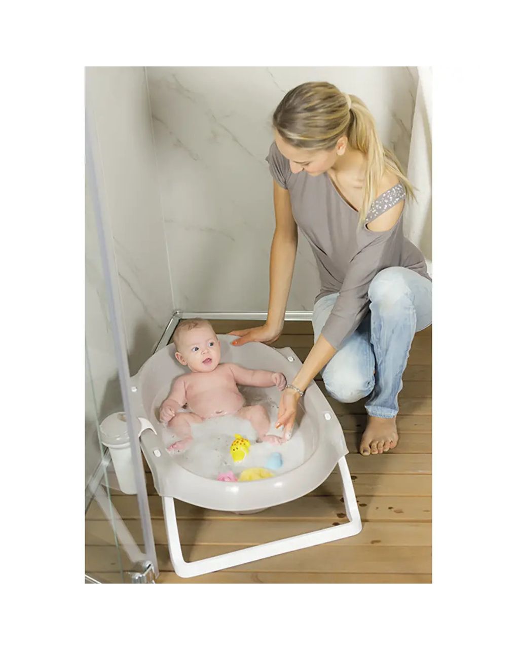 Ok baby μπανάκι onda slim white - Okbaby