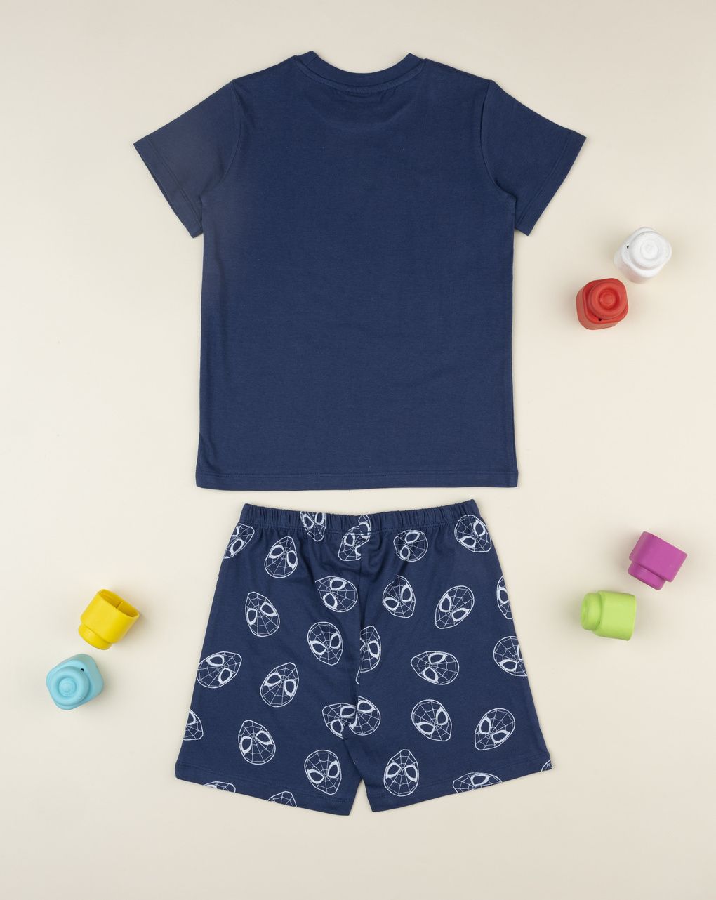 παιδική πιτζάμα μπλε spiderman για αγόρι - Prénatal