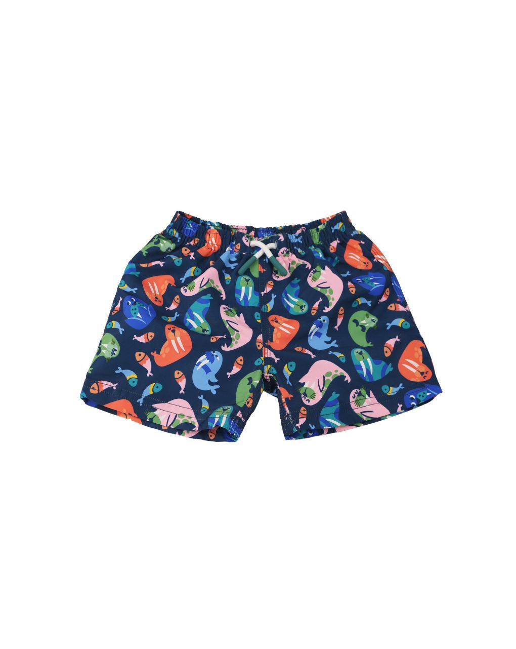 Zoocchini παιδικό μαγιό σορτς wally the walrus zoo12906