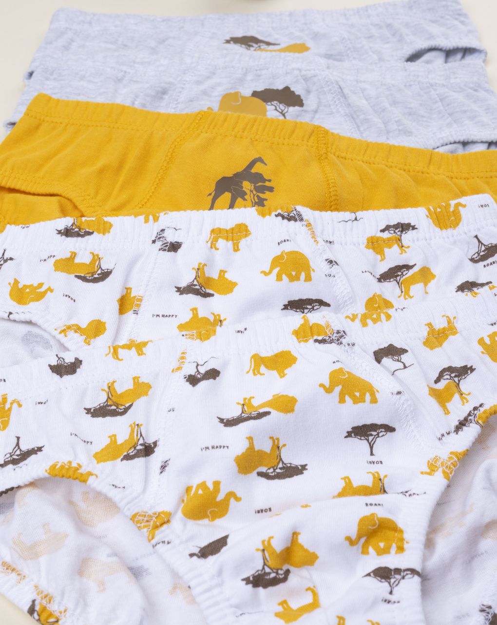 παιδικά σλιπ πακέτο x5 savana για αγόρι - Prénatal