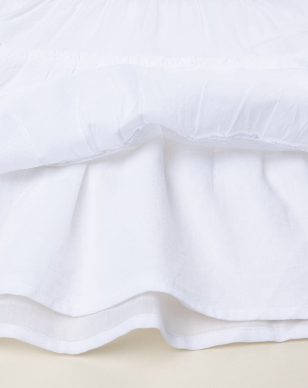 παιδικό φόρεμα λευκό σφηκοφωλιά για κορίτσι - Prénatal