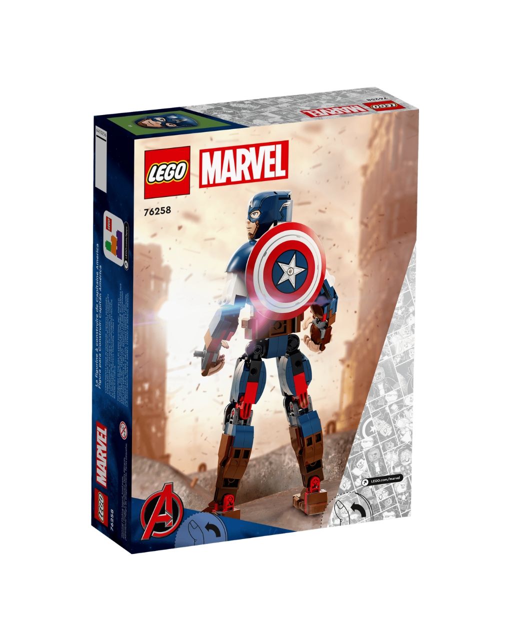 Lego marvel captain america construction figure 76258 - LEGO, LEGO Marvel Super Heroes