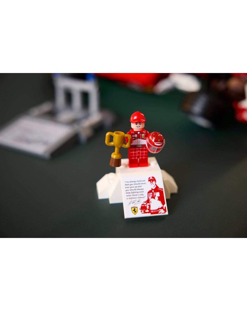 Lego icons ferrari f2004 & michael schumacher 11375 - LEGO, LEGO Icons