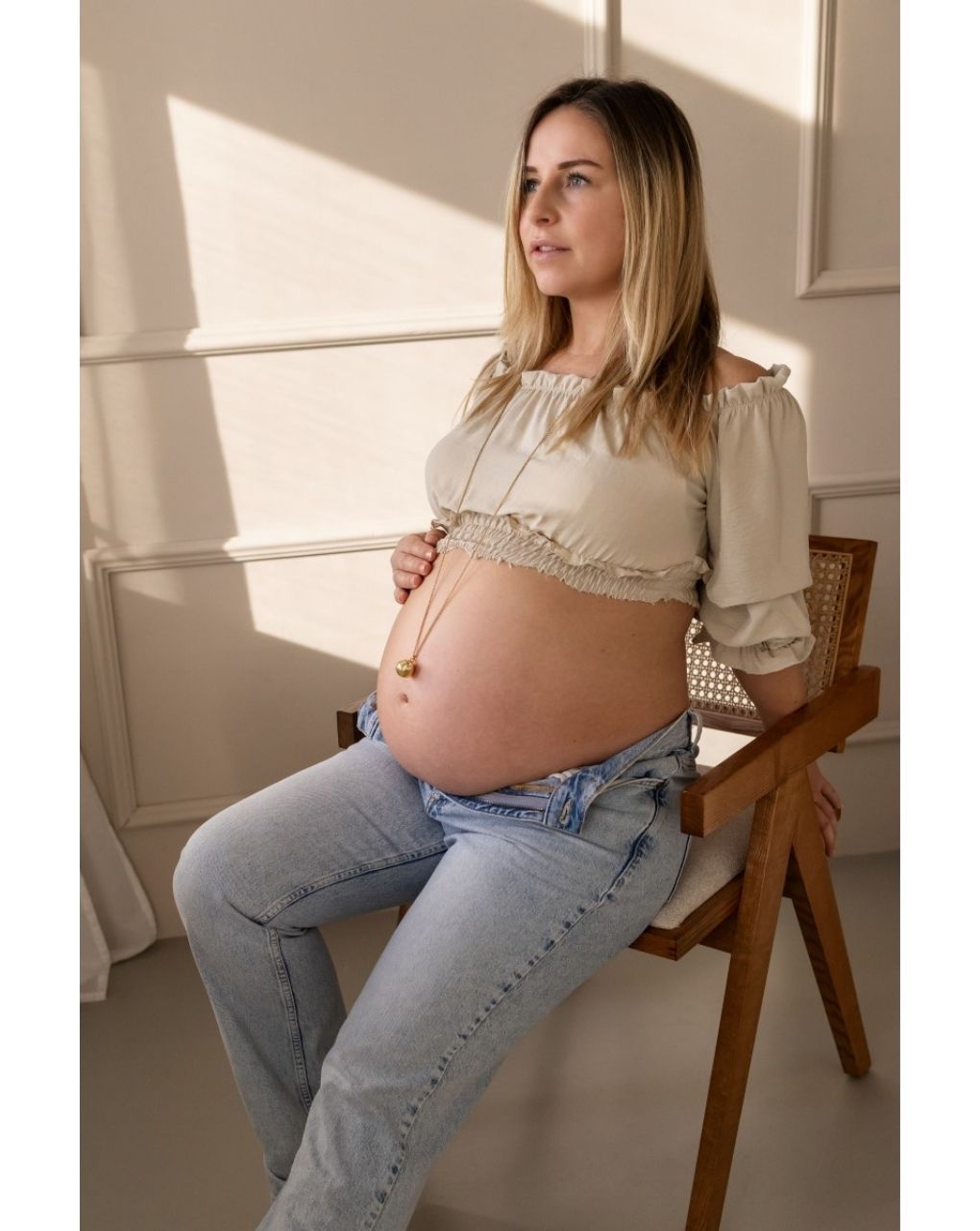 Proud mama μενταγιόν bola eva babybell glowing πατουσάκια pink pm-617 - Proud Mama