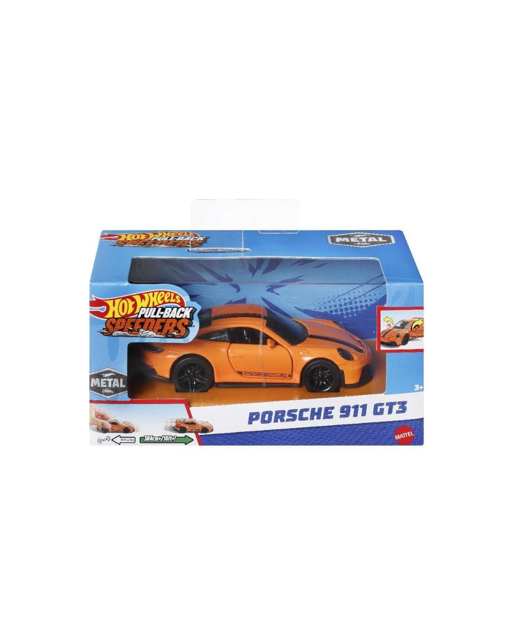 Hot wheels pull-back speeders die-cast αυτοκινητάκι 1:43 hpr70 (διάφορα σχέδια) - Hot wheels