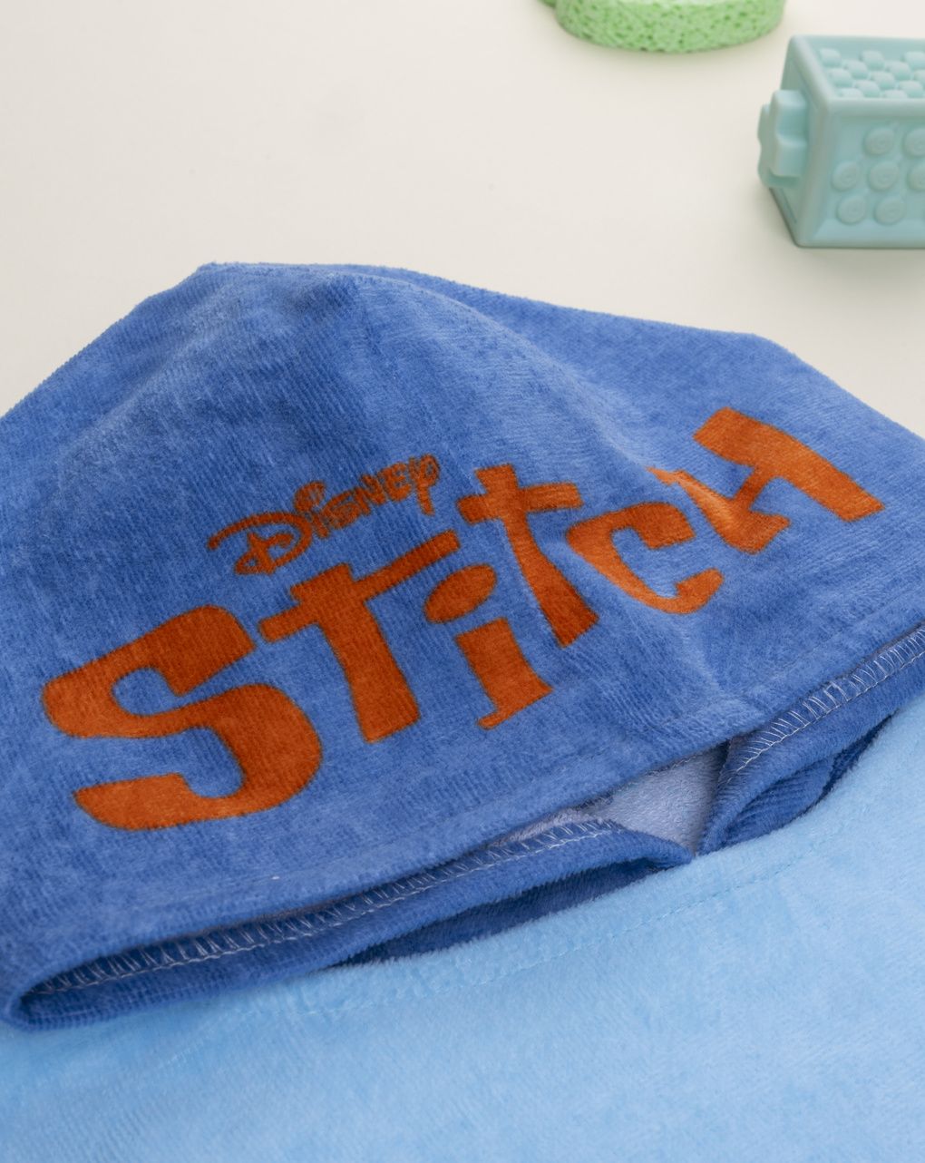 βρεφικό πόντσο θαλάσσης μπλε stitch για αγόρι - Prénatal