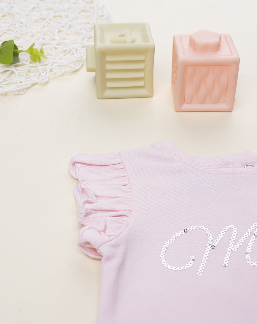 βρεφικό t-shirt ροζ minnie για κορίτσι - Prénatal