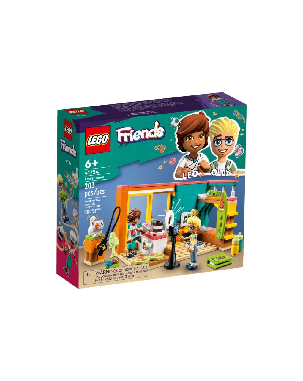 Lego friends leo's room 41754