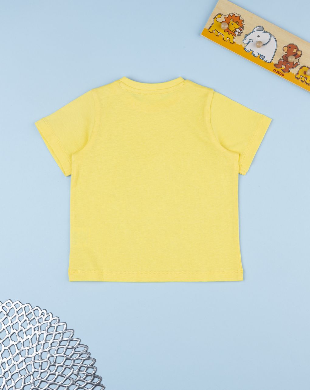 βρεφικό t-shirt κίτρινο με λιοντάρι για αγόρι - Prénatal