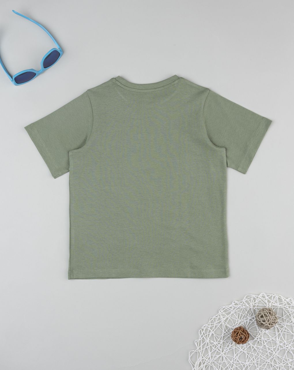 παιδικό t-shirt χακί dino για αγόρι - Prénatal