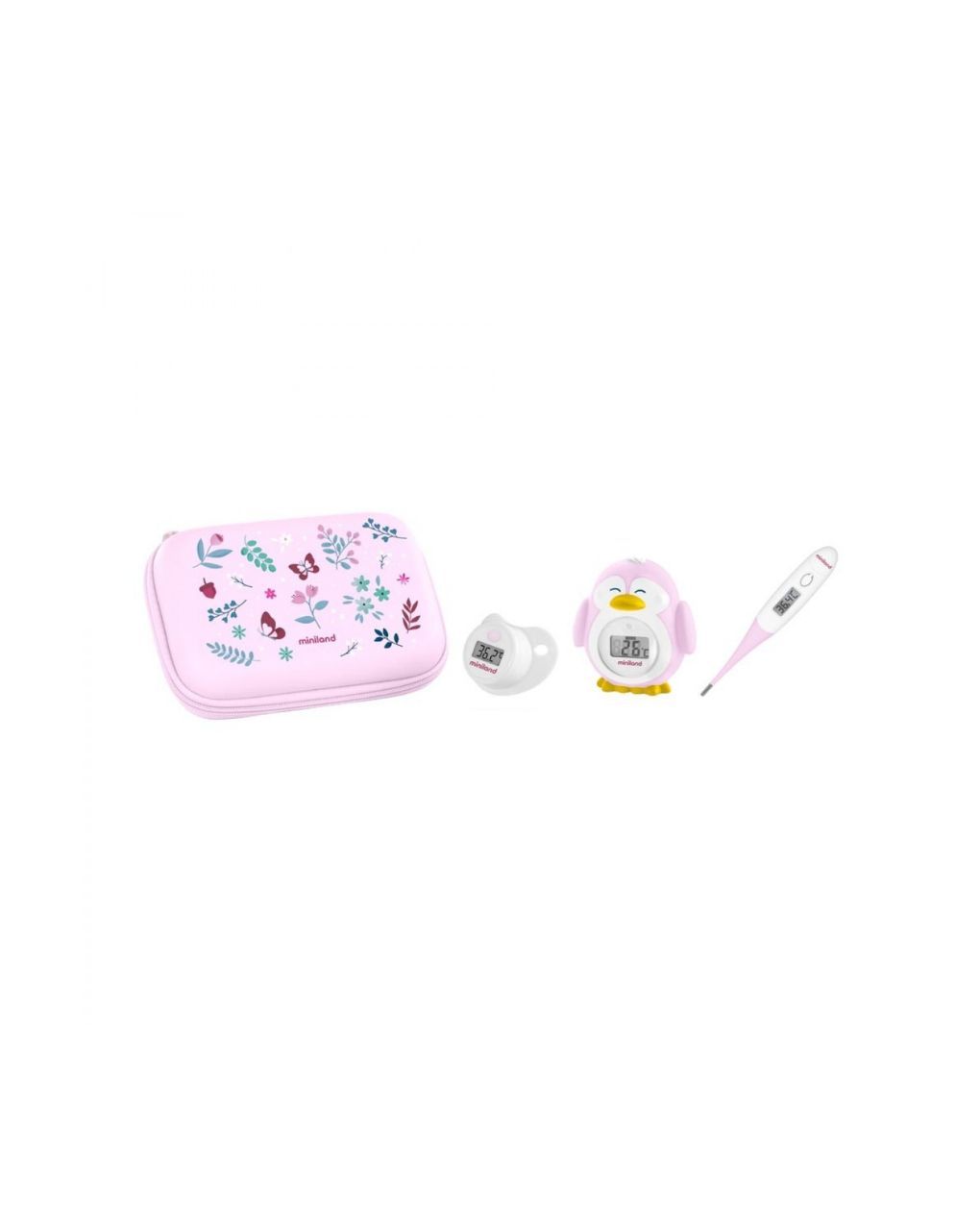 Miniland σετ 3 θερμόμετρων thermokit squirrel ml89743 - Miniland