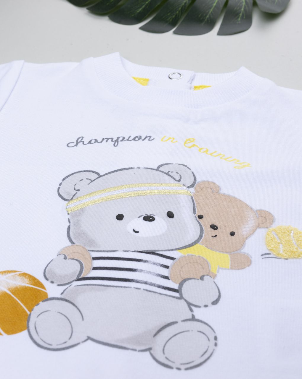 βρεφικό σετ t-shirt και σορτσάκι champion για αγόρι - Prénatal